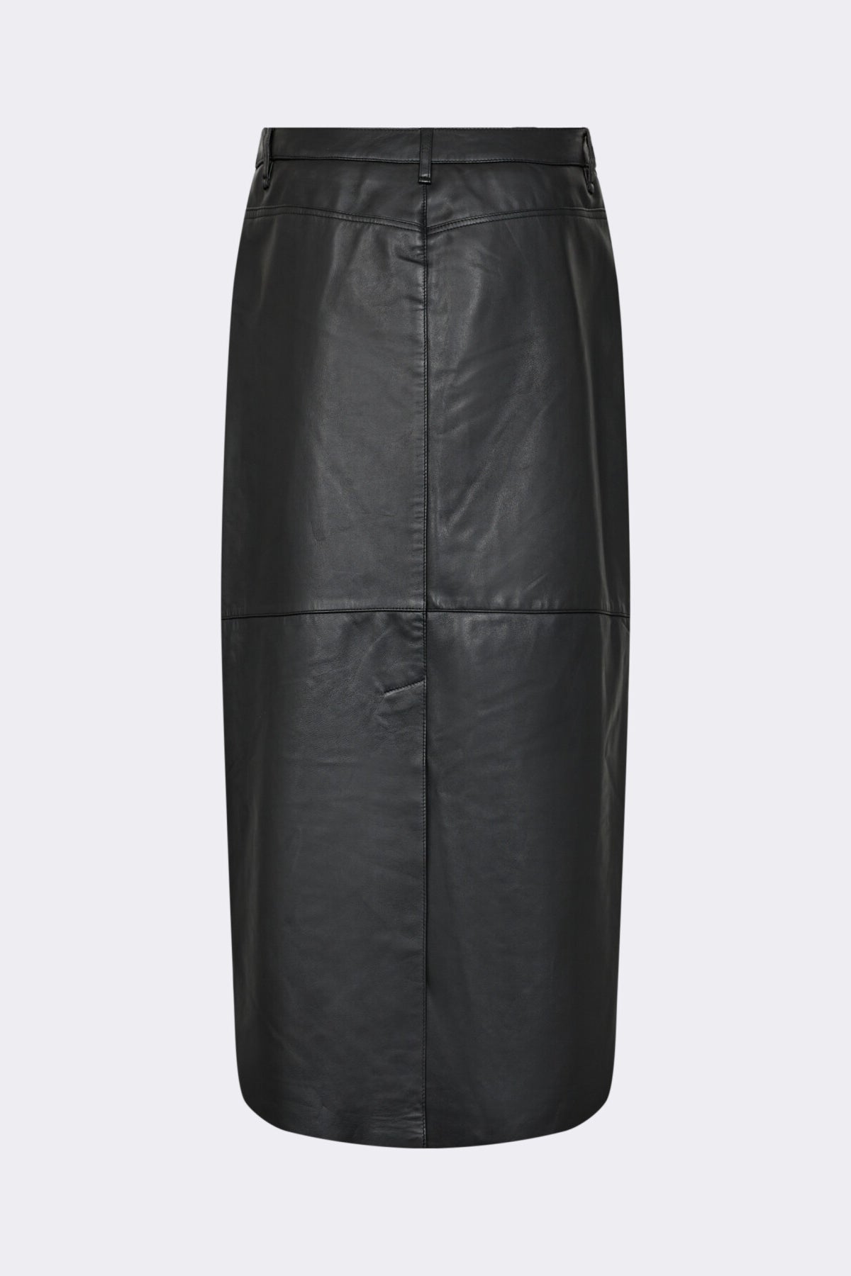 Globa Leather Skirt Black Levete Room