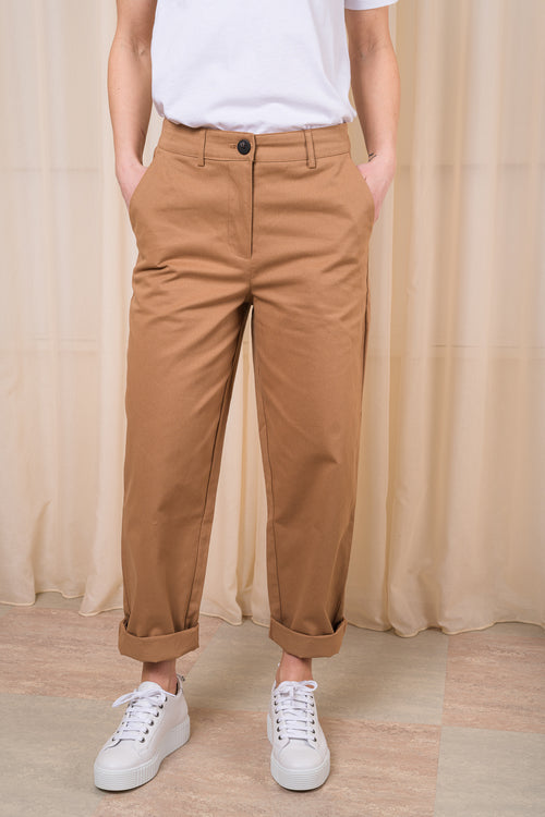 Kali Ankle Pants Tobacco Brown MSCH