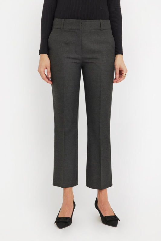 Clara Crop 555 Dark Grey Melange Five Units