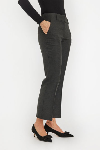 Clara Crop 555 Dark Grey Melange Five Units