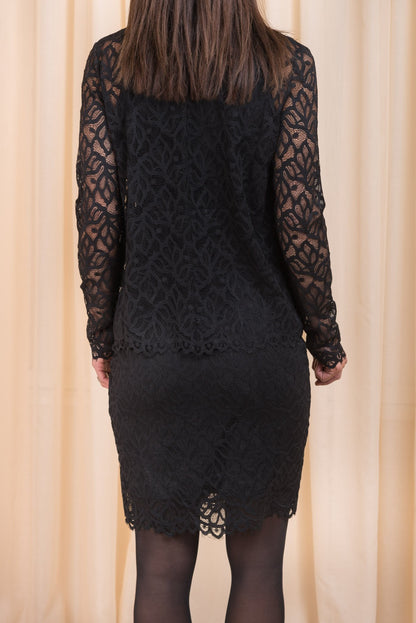 Ibi Skirt Black Samsoe Samsoe
