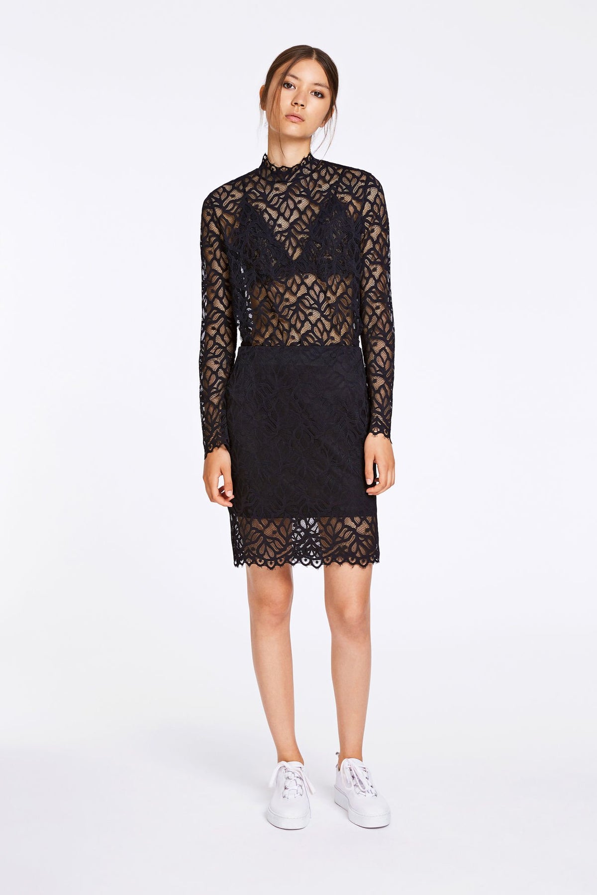 Ibi Skirt Black Samsoe Samsoe