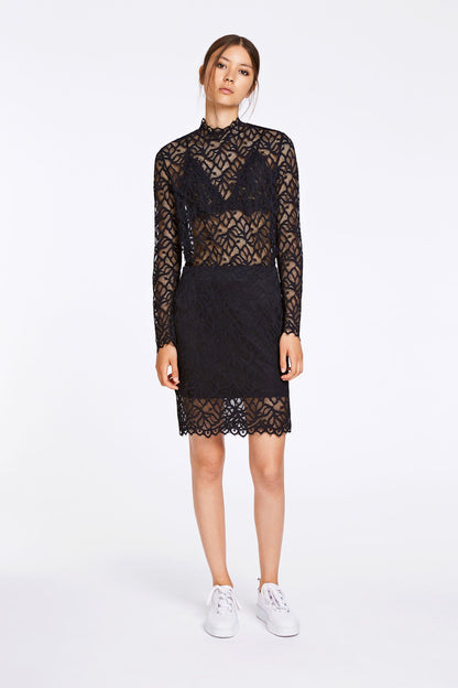 Ibi Skirt Black Samsoe Samsoe