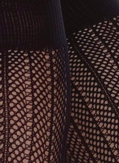 Astrid Knee High Black Swedish Stockings