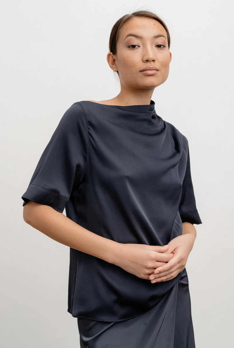 Lima Tee Blue Grey Ahlvar Gallery