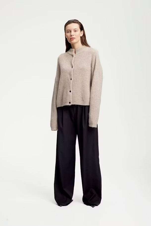 AlphaGZ Short Cardigan Warm Sand Gestuz