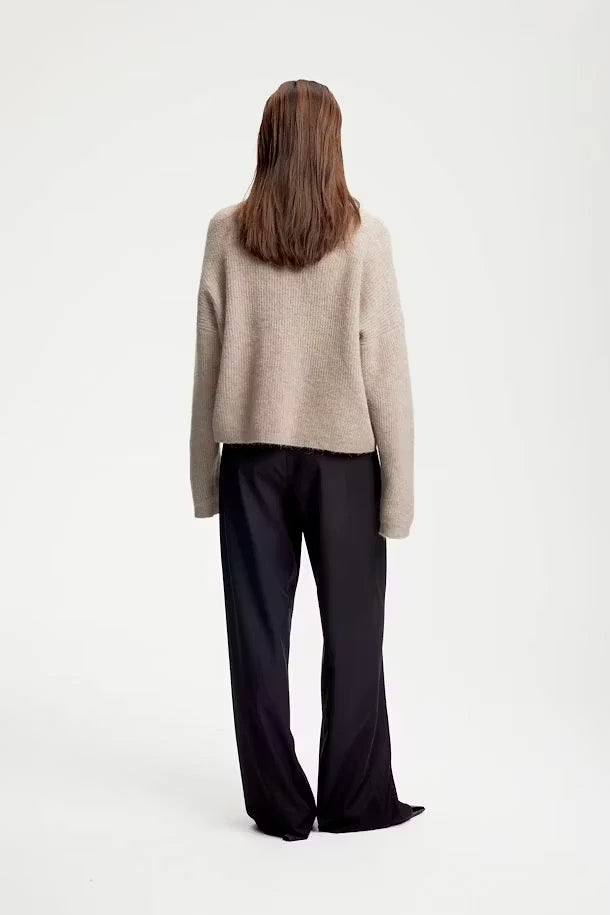 AlphaGZ Short Cardigan Warm Sand Gestuz
