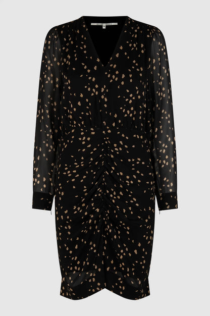 Mild Fitted Dress Black Second Female