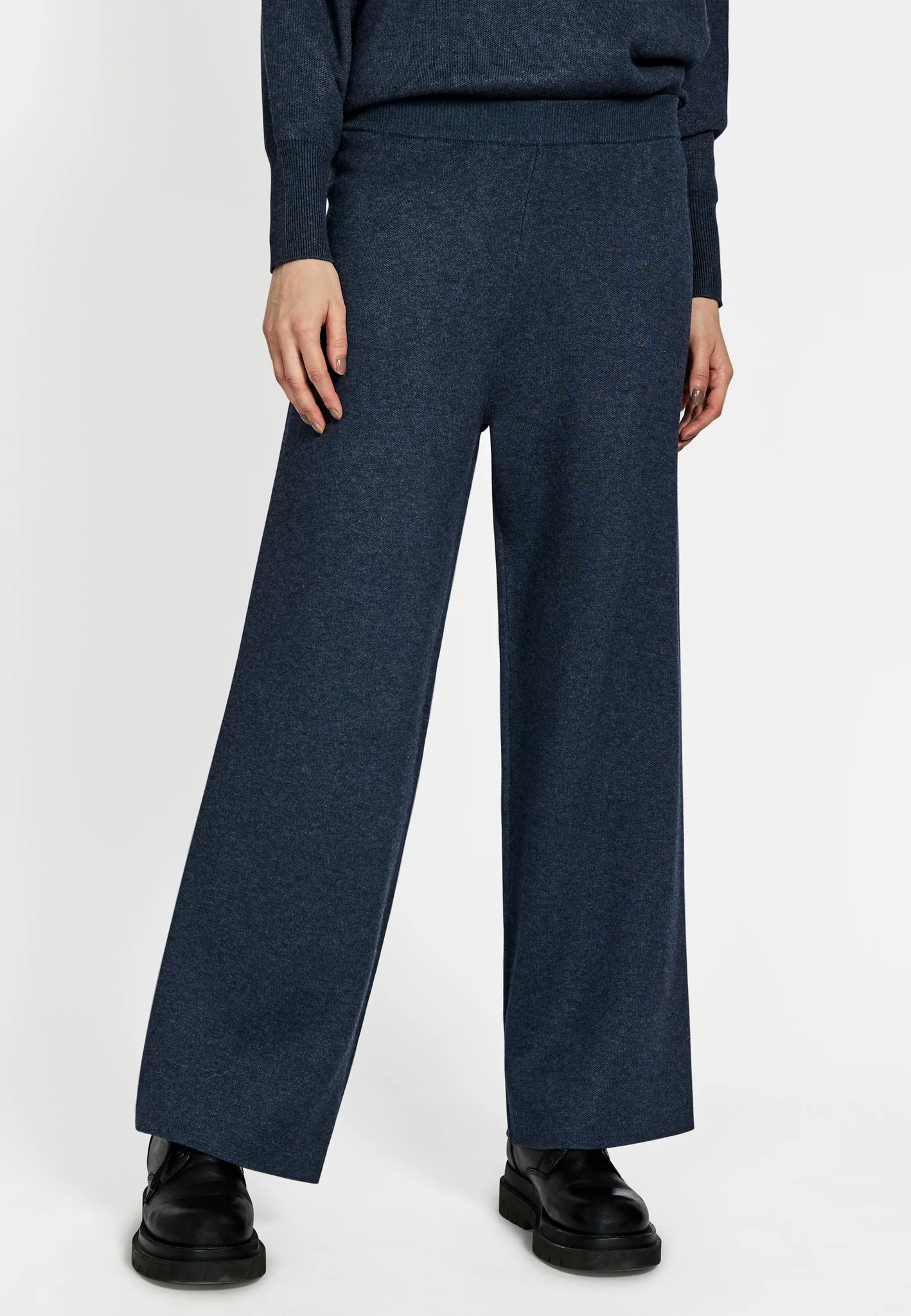 Als Pocket Knit Pants Dark Blue Norr