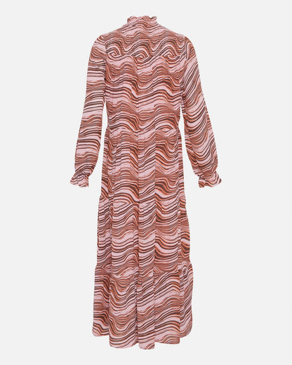 Panthea Rikkelie Maxi Dress Koi Wave MSCH