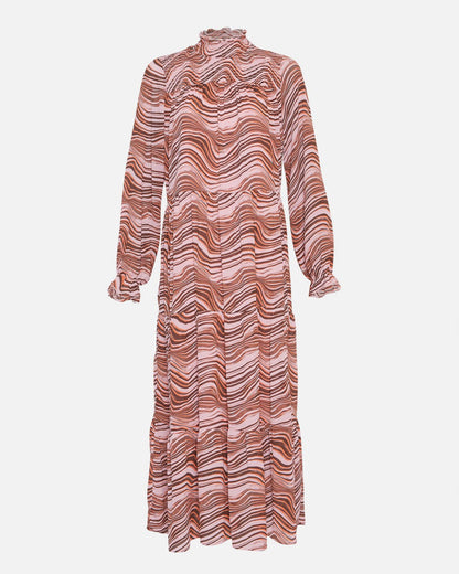 Panthea Rikkelie Maxi Dress Koi Wave MSCH