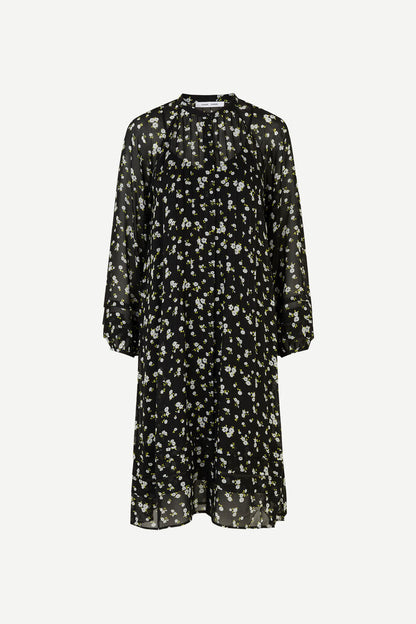 Elma Shirt Dress Aop Dark Meadow Samsoe Samsoe