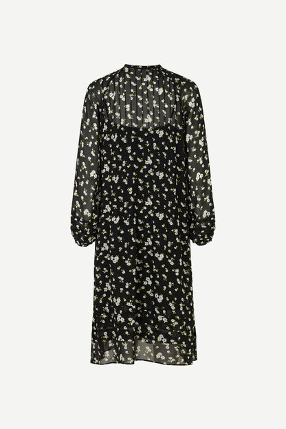 Elma Shirt Dress Aop Dark Meadow Samsoe Samsoe