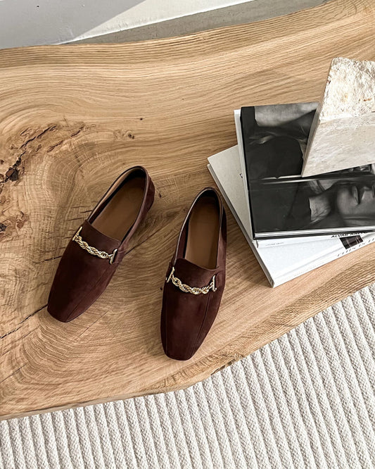 Vivo Brown Suede Flattered