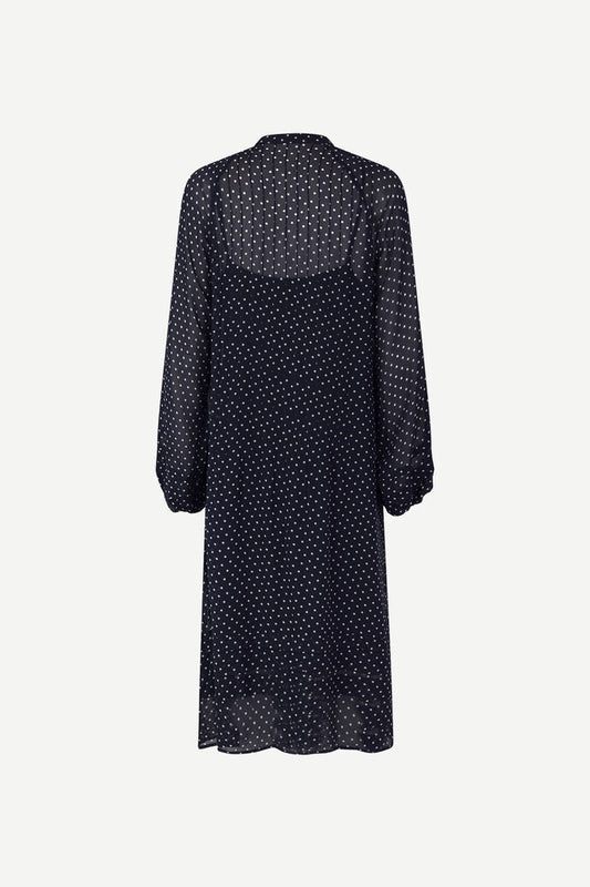 Elma Shirt Dress Aop Dots Samsoe Samsoe