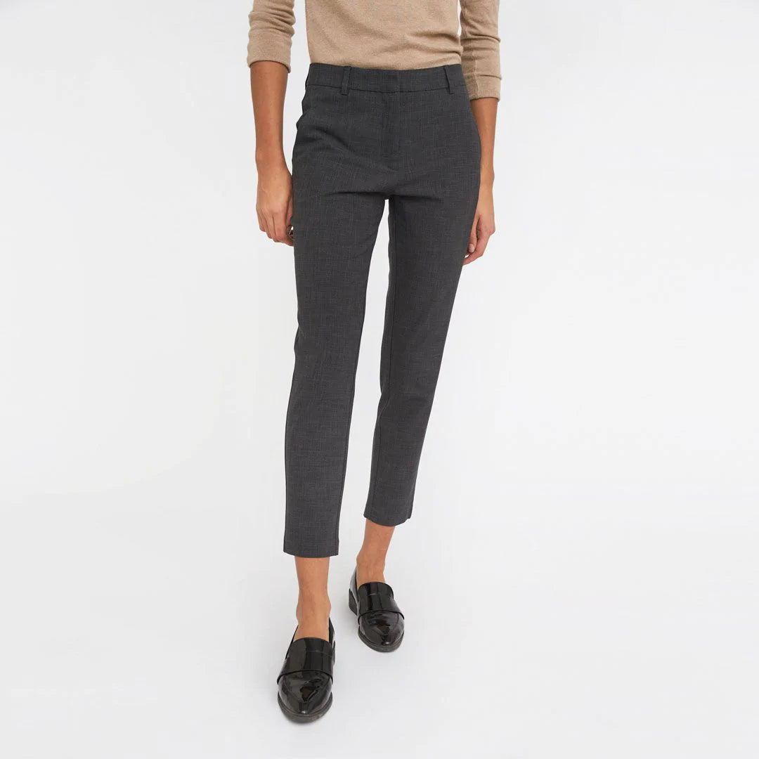 Kylie Crop 396 Asphalt Melange Five Units