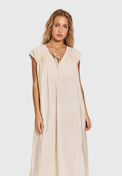 Alyssa Midi Dress Off White Norr