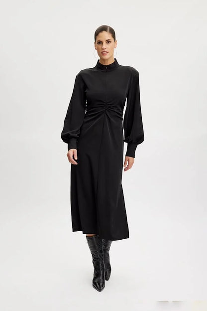 Roamlee Long Dress Black Gestuz