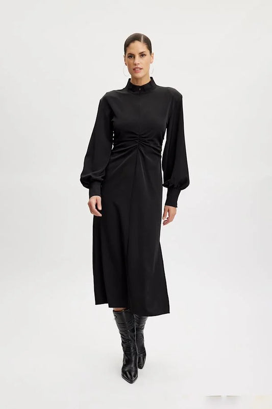 Roamlee Long Dress Black Gestuz