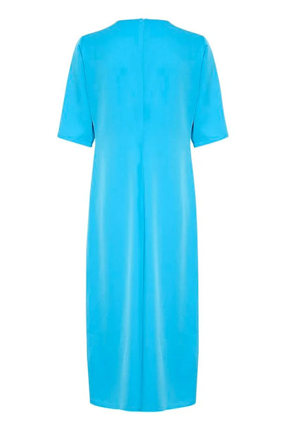 Melba Long Dress Malibu Blue Gestuz