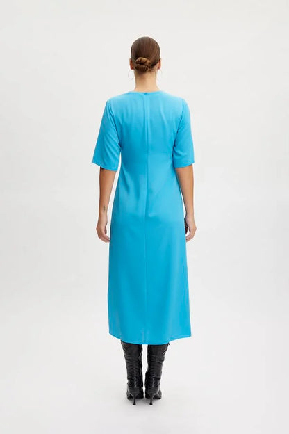 Melba Long Dress Malibu Blue Gestuz