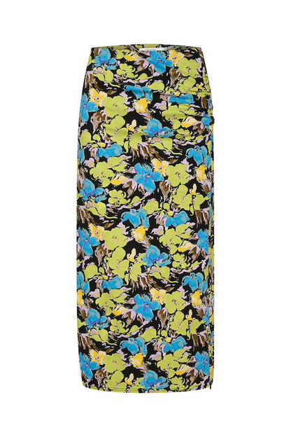Rosille Skirt Blue Green Floral Gestuz