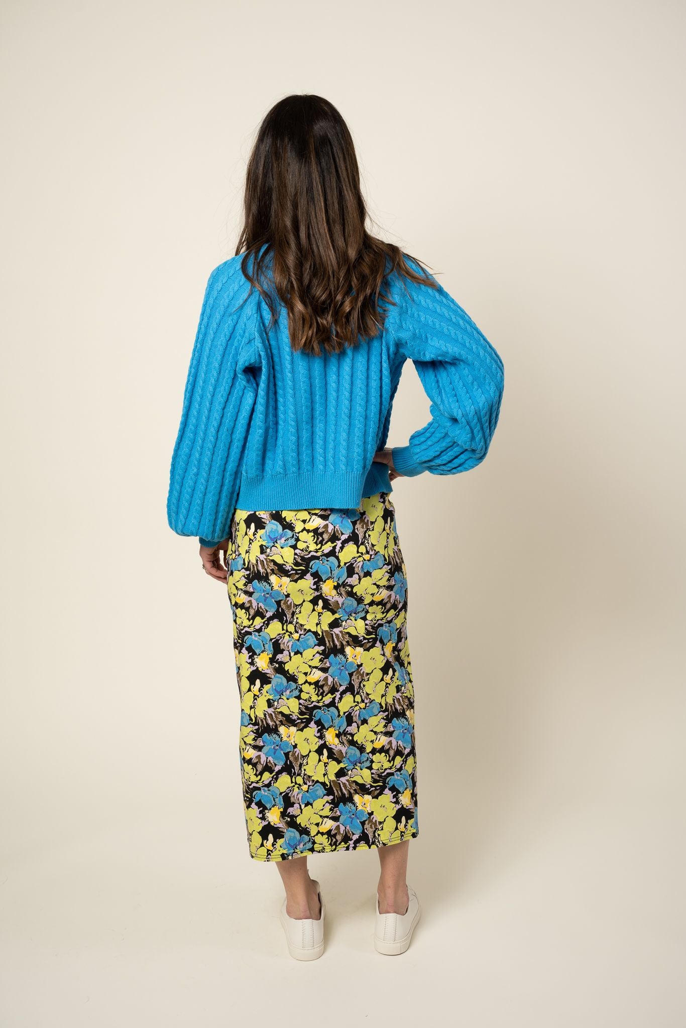 Lexi V-Cardigan Malibu Blue Gestuz