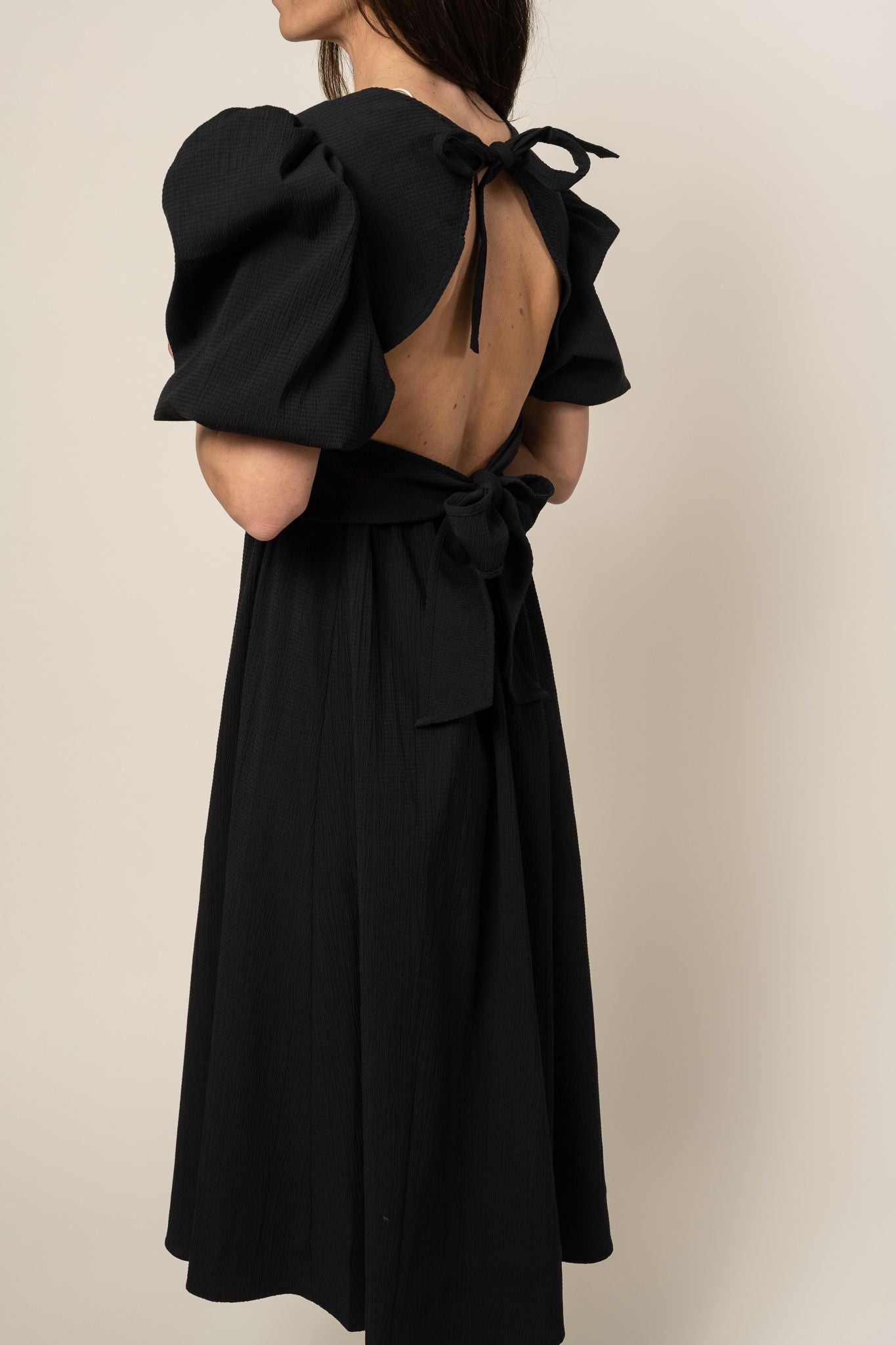 Lamara Dress Black Norr