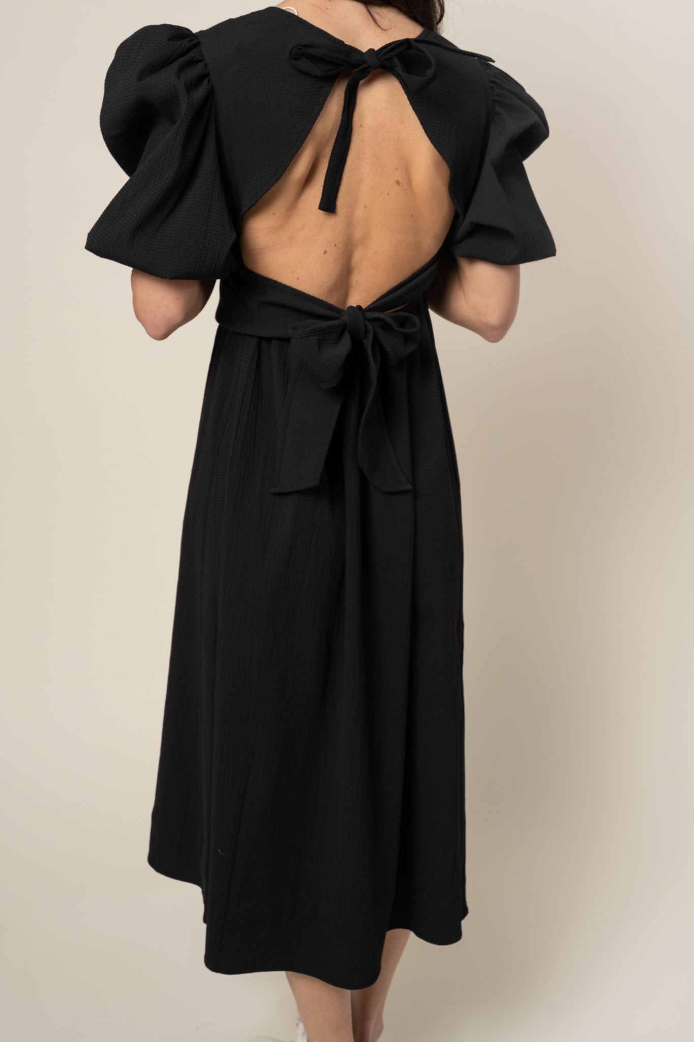 Lamara Dress Black Norr