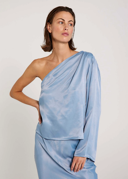 Portia Top Dusty Blue Norr