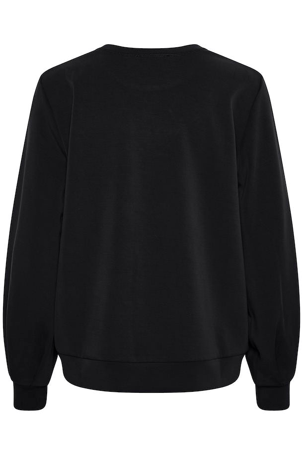 The Sweat Blouse Black My Essential Wardrobe