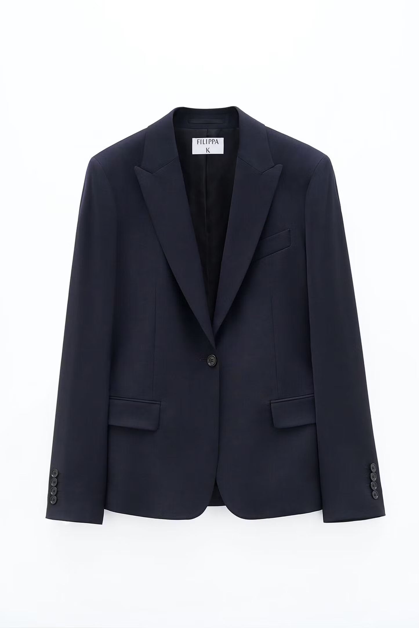 Sasha Cool Wool Blazer Dark Navy Filippa K