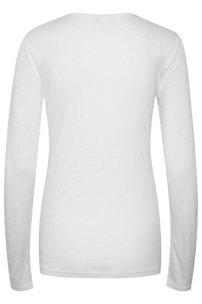 The Oneck Long Sleeve Off-White My Essential Wardrobe