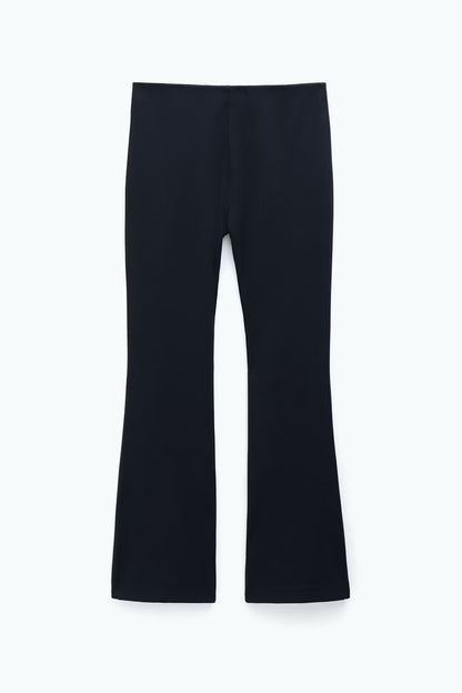 Flared Jersey Trousers Black Filippa K