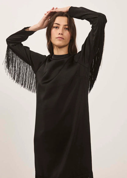 Gili Short Dress Black Norr
