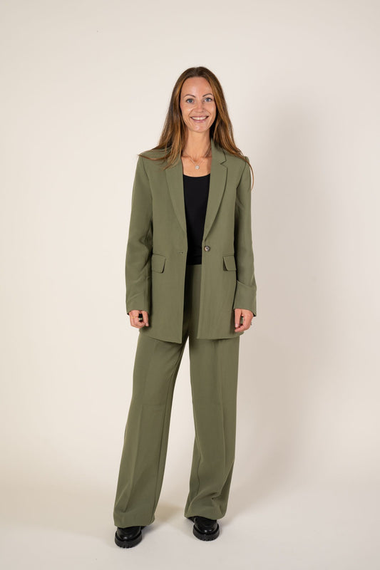Barbine HW Pants Four Leaf Clove MSCH