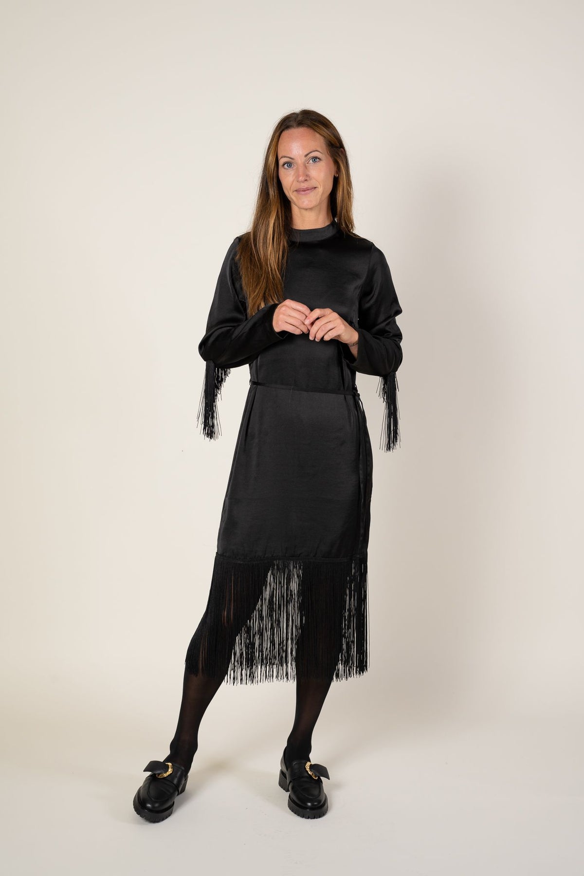 Gili Short Dress Black Norr