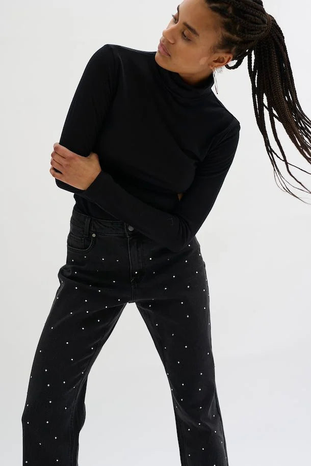 ShadeMW 155 High Straight Dark Grey w Stones My Essential Wardrobe