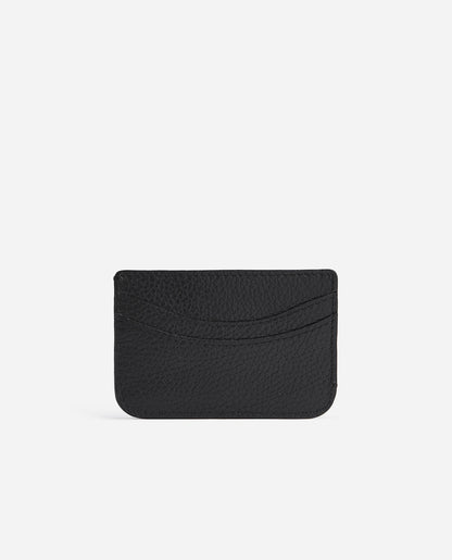 Bonnie Cardholder Black Leather Flattered