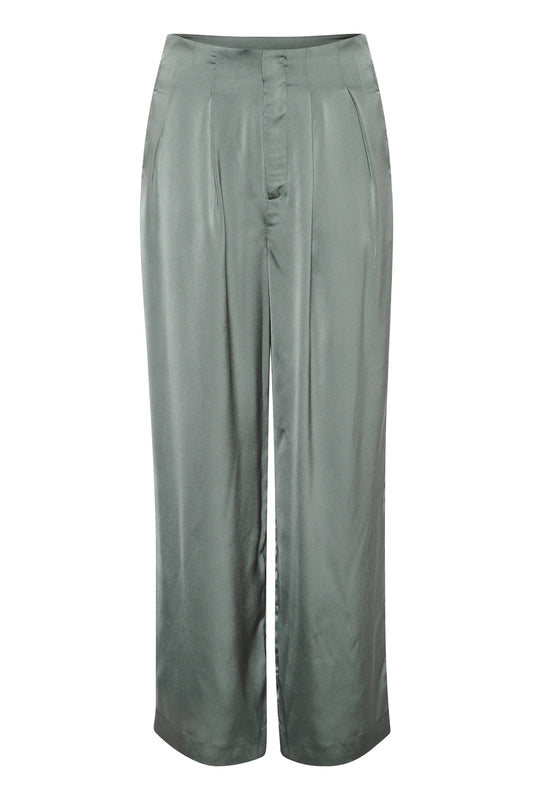 Dia Vala High Pant Castor Green My Essential Wardrobe