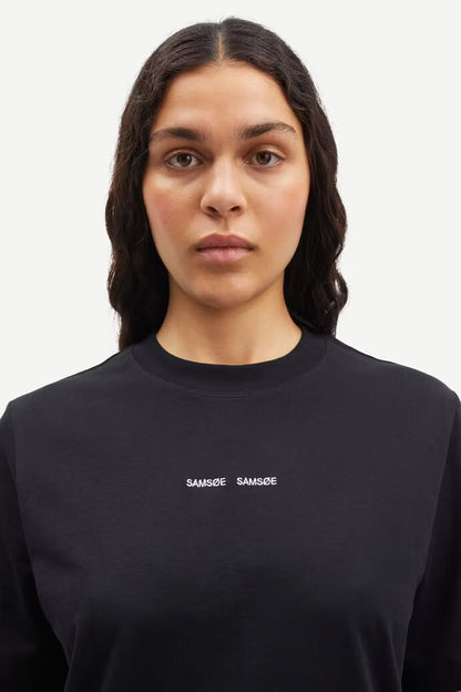 Sadalila T-shirt 10379 Black Samsoe Samsoe