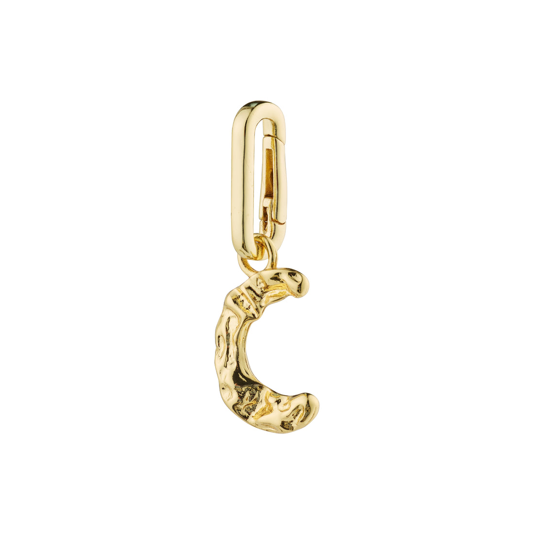 Charm Recycled Pendant Letter Gold Pilgrim