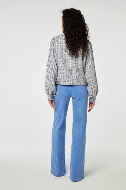 Carice Jacket Cornflower Blue Fabienne Chapot