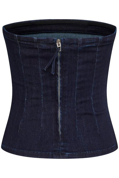 AyoMW 158 Denim Top My Essential Wardrobe