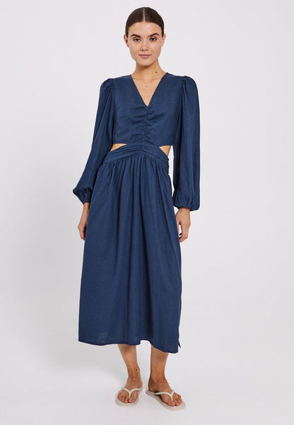 Esma Maxi Dress Navy Norr
