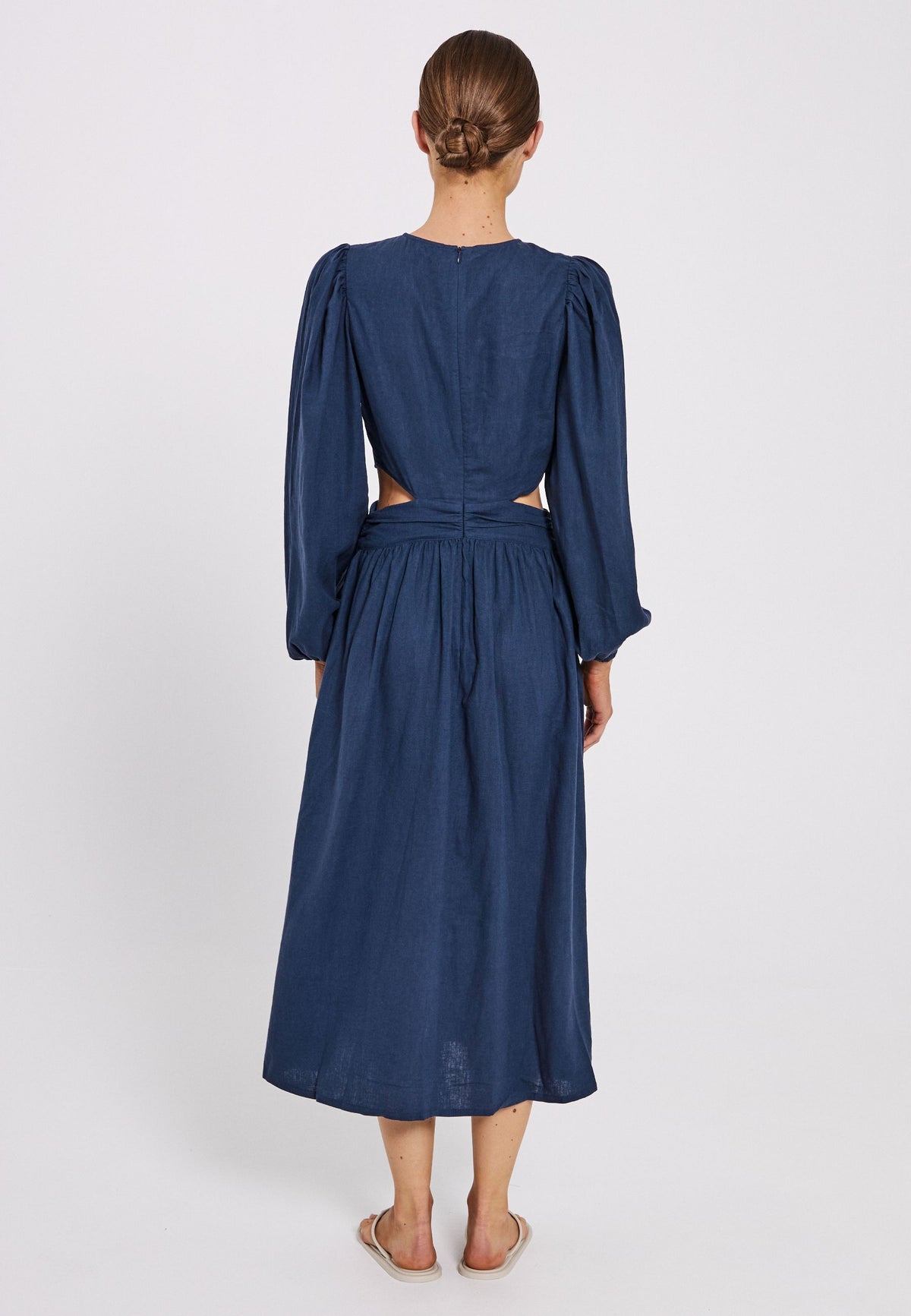 Esma Maxi Dress Navy Norr