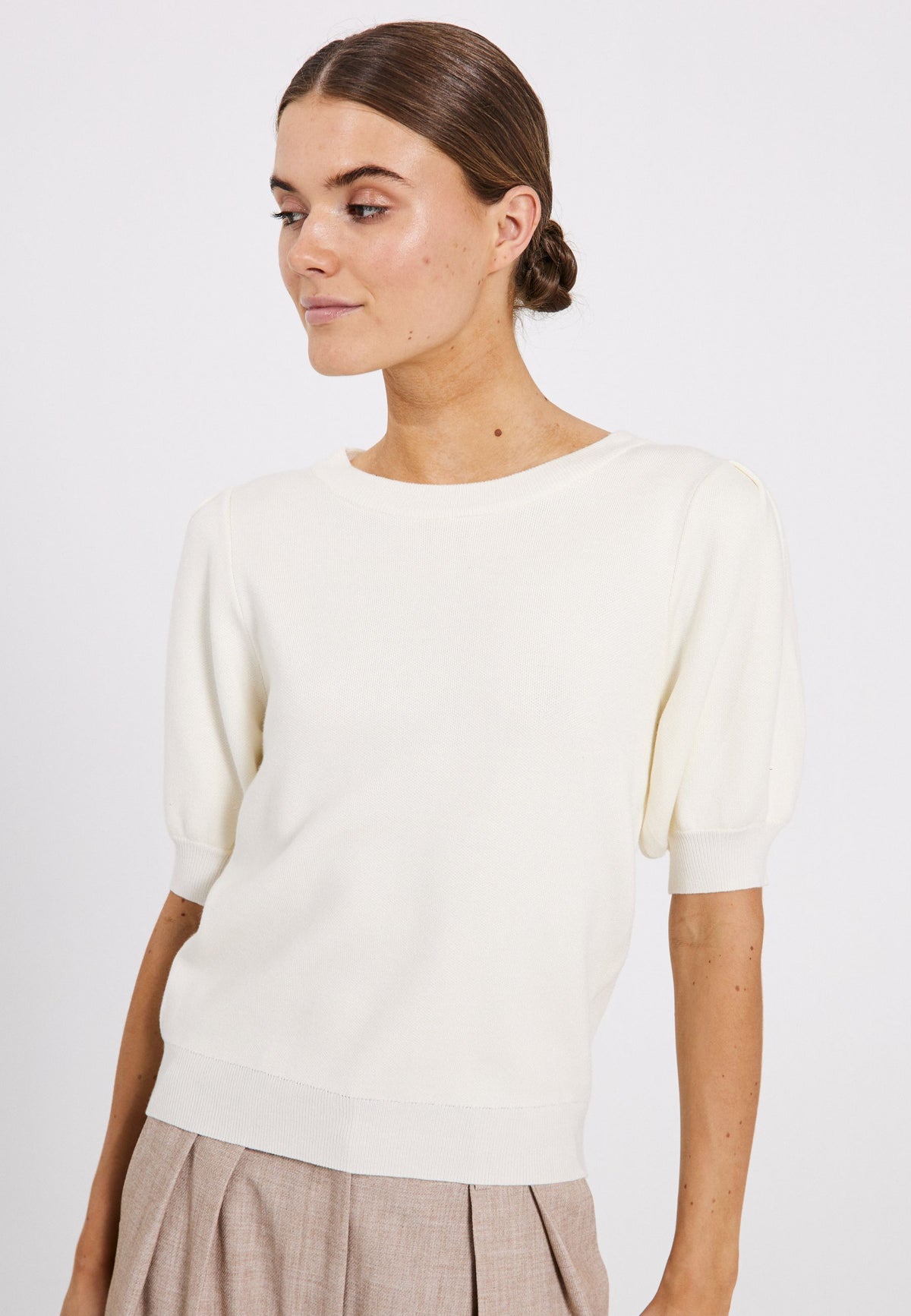 Als Knit Tee Off-White Norr