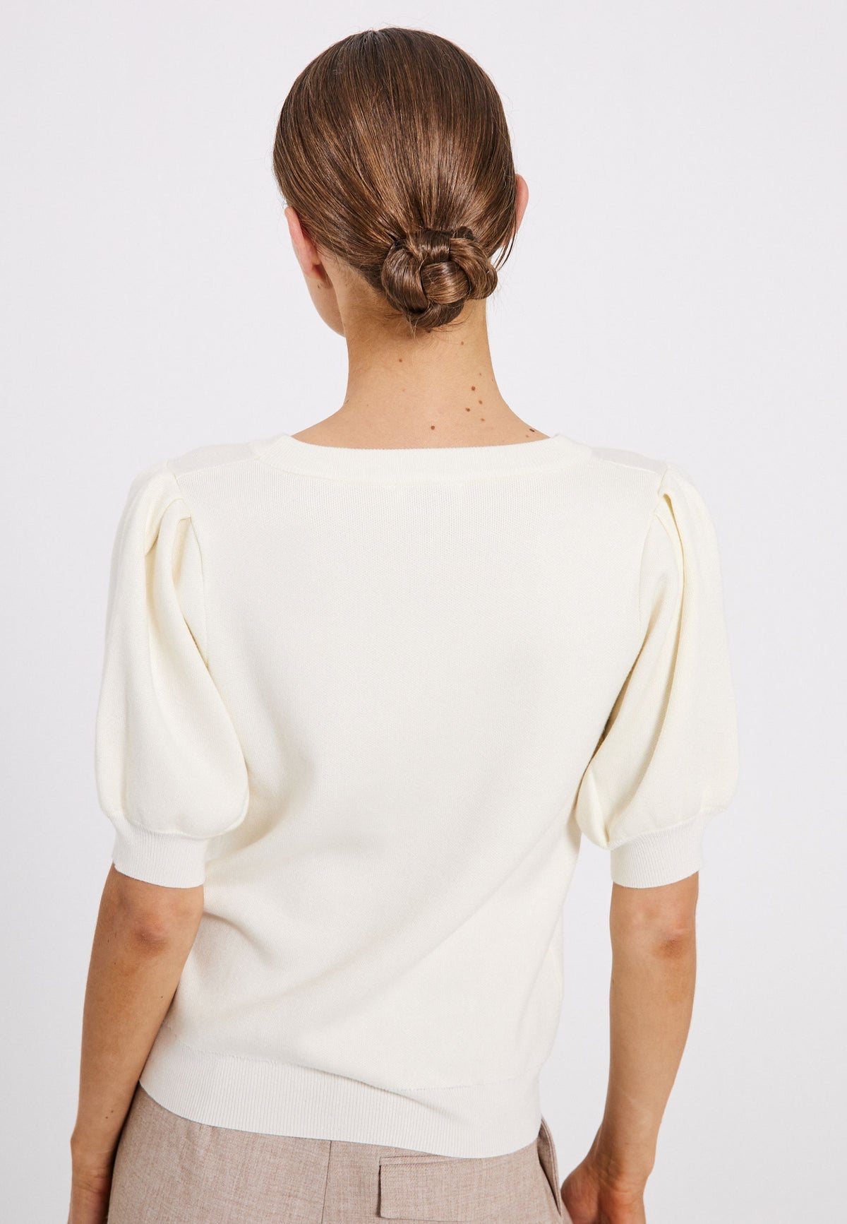 Als Knit Tee Off-White Norr
