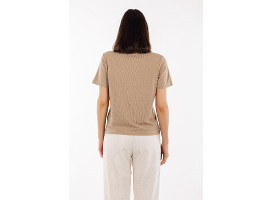 Ester Basic Bamboo Tee Silver Mink Urban Pioneers