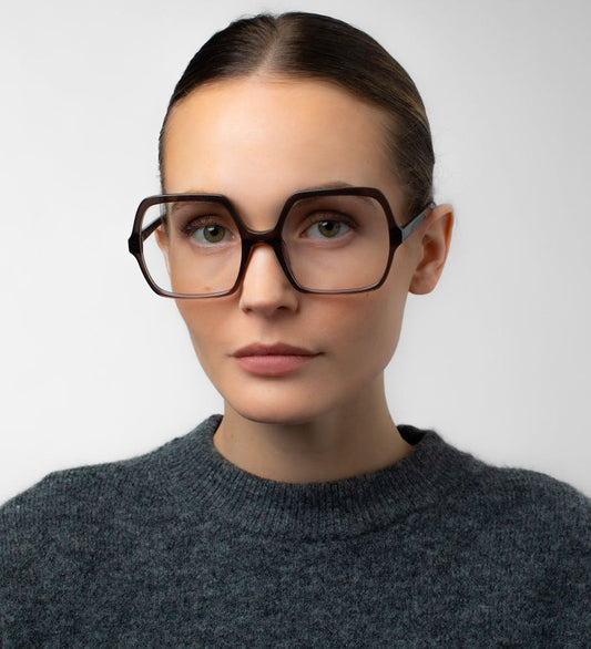 Natalie Readers Dark Brown Glas Scandinavia